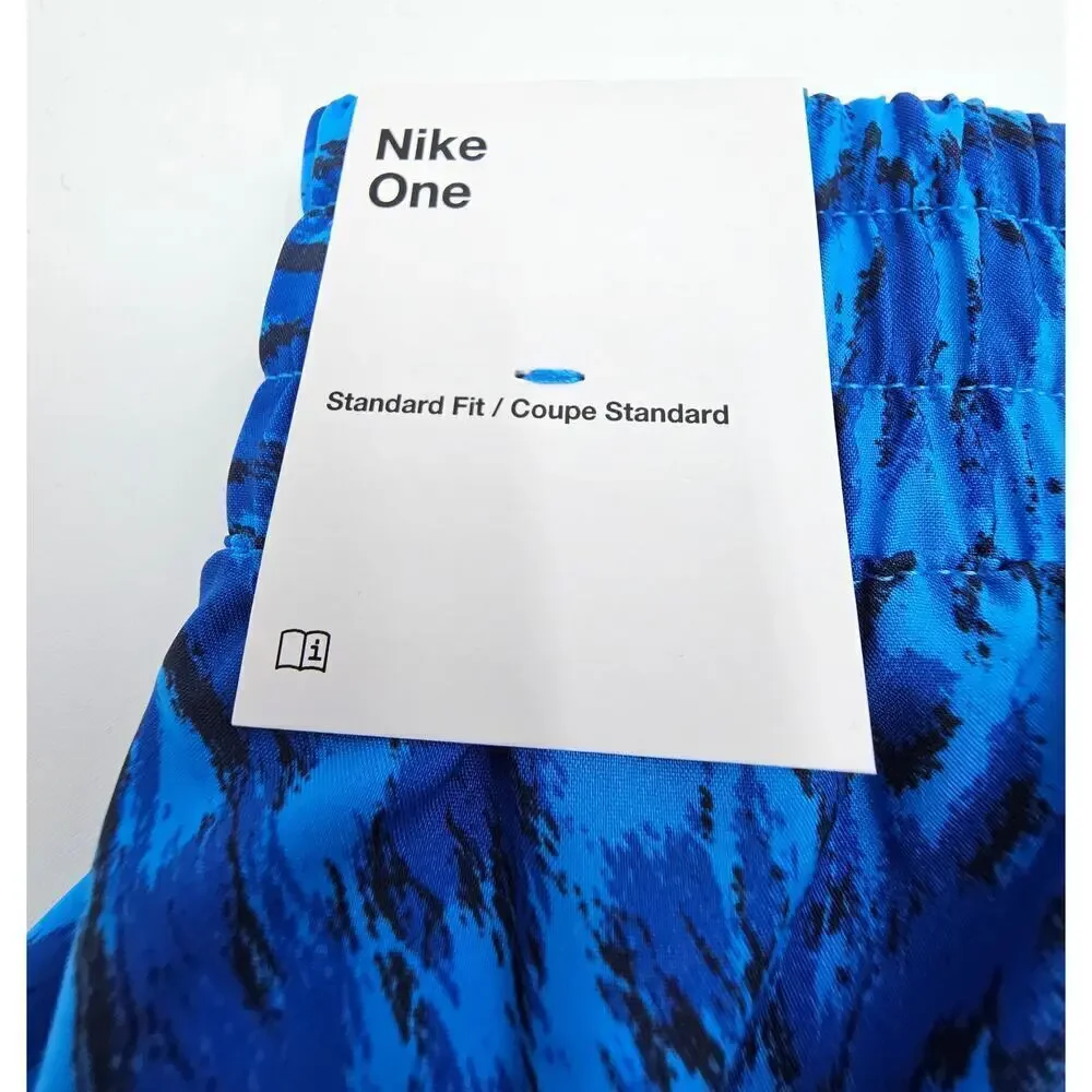 Nike One Girl's Size XS Loose Fit Blue Athletic  Shorts